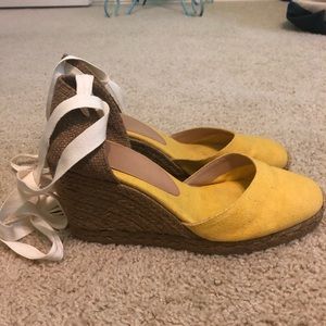 Yellow Espadrilles